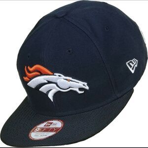 Men's NFL Denver Broncos Basic 9FIFTY Original Fit Snapback Orange Navy One Size
